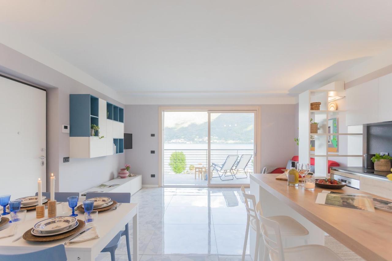 Misultin House & Swimming Pool, Luxury In Lake Como By Rent All Como Pianello Del Lario Exteriör bild