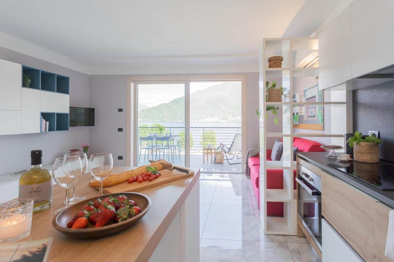 Misultin House & Swimming Pool, Luxury In Lake Como By Rent All Como Pianello Del Lario Exteriör bild