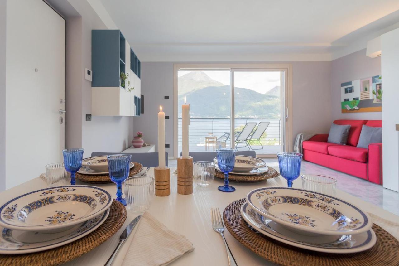 Misultin House & Swimming Pool, Luxury In Lake Como By Rent All Como Pianello Del Lario Exteriör bild