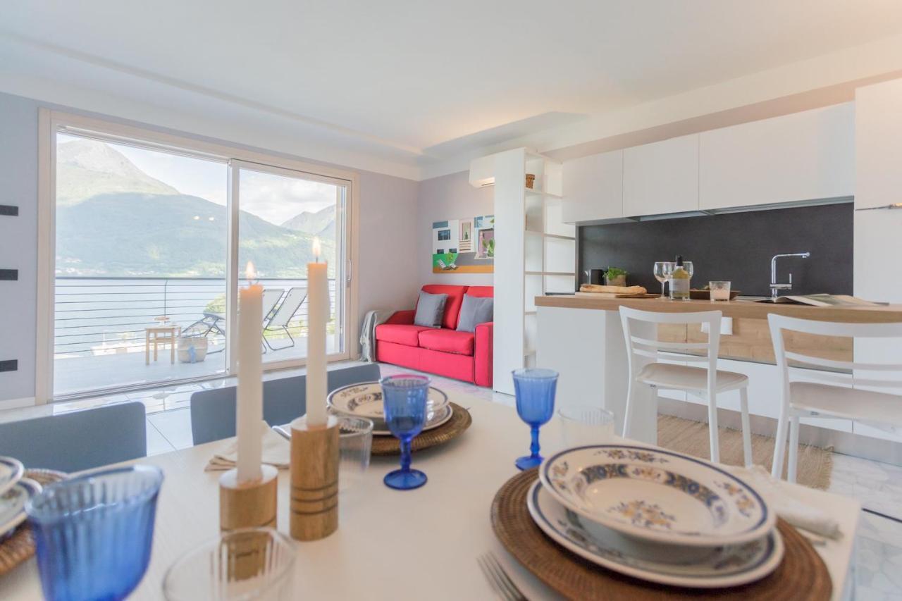 Misultin House & Swimming Pool, Luxury In Lake Como By Rent All Como Pianello Del Lario Exteriör bild
